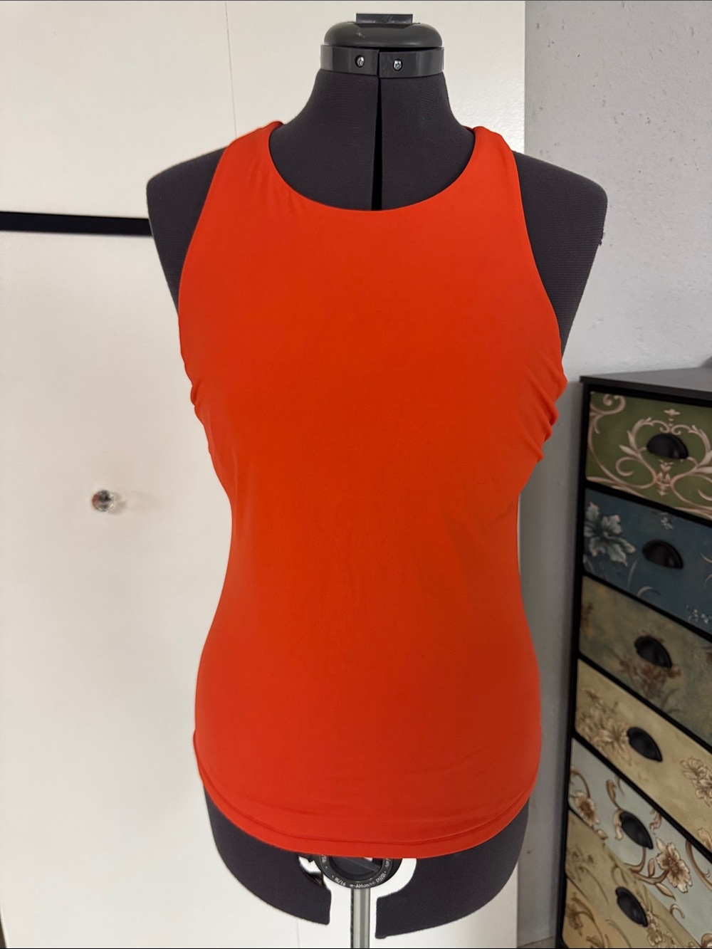 Athleta Women’s High-Neck Sleeveless Tank Top - Orange
